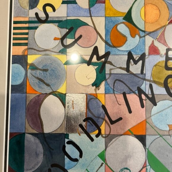 Andie C Wicherts Original watercolour artwork Unframed with matting abstract Art - Picture 9 of 13